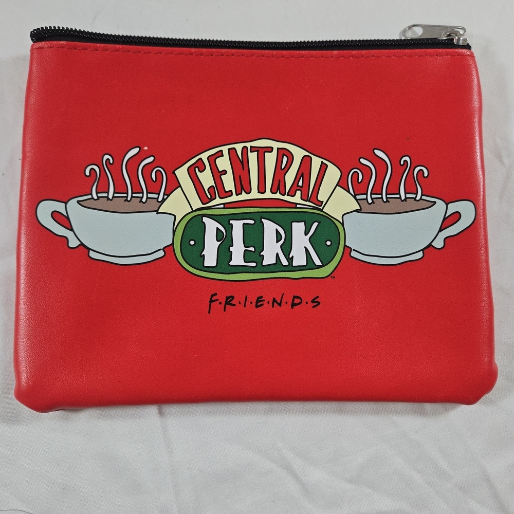 Red Central Perk Pouch Makeup Bag - Picture 1 of 3